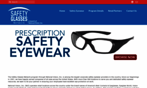 Safetyglassesnetwork.com thumbnail