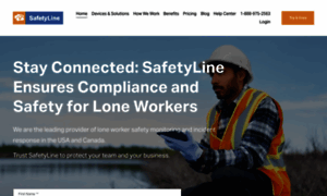 Safetylineloneworker.com thumbnail