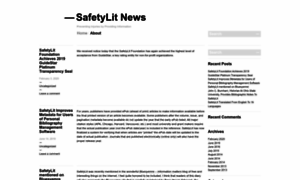 Safetylit-blog.org thumbnail