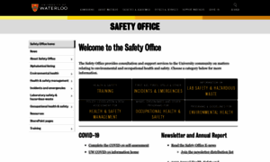 Safetyoffice.uwaterloo.ca thumbnail
