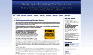 Safetysign.us thumbnail