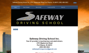 Safewaydrivingschoolfortwayne.com thumbnail