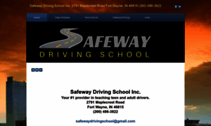 Safewaydrivingschoolfortwayne.com thumbnail