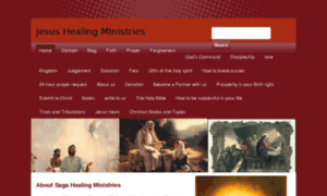 Sagahealingministries.com thumbnail