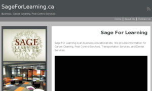 Sageforlearning.ca thumbnail
