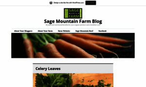 Sagemountainfarmblog.wordpress.com thumbnail