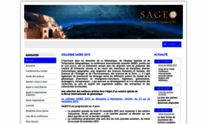 Sageo2015.sciencesconf.org thumbnail