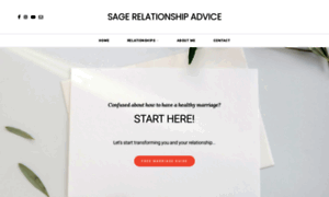 Sagerelationshipadvice.com thumbnail