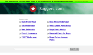 Saggers.com thumbnail