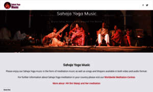 Sahajayogamusic.com thumbnail