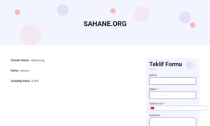 Sahane.org thumbnail