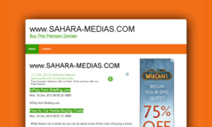 Sahara-medias.com thumbnail