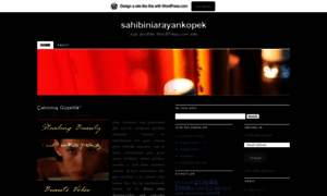 Sahibiniarayankopek.wordpress.com thumbnail