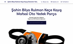 Sahin-bilya-rulman-kece-kayis-mafsal.business.site thumbnail