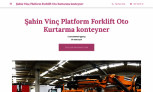 Sahin-vinc-platform-forklift-oto-kurtarma.business.site thumbnail