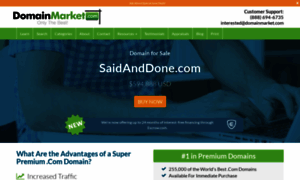 Saidanddone.com thumbnail