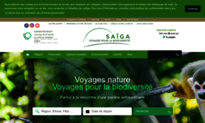 Saiga-voyage-nature.fr thumbnail