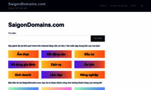 Saigondomains.com thumbnail