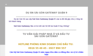 Saigongateway-quan9.com thumbnail