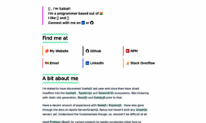 Saikat.dev thumbnail