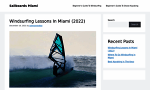 Sailboardsmiami.com thumbnail