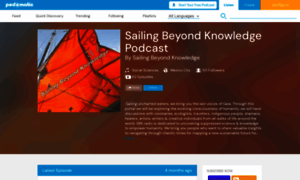 Sailingbeyondknowledge.podomatic.com thumbnail