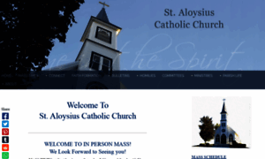 Saint-aloysius-catholic-church.org thumbnail