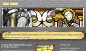 Saint-just-stained-glass.com thumbnail