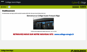 Saint-regis.cybercolleges42.fr thumbnail