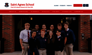 Saintagnesschool.org thumbnail