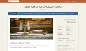 Saintangelamericichurch.org thumbnail