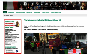 Saintanthonysfestival.org thumbnail