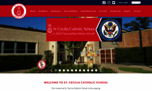 Saintceciliacatholicschool.org thumbnail