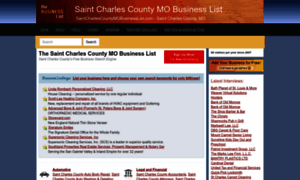 Saintcharlescounty.businesslistus.com thumbnail