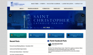 Saintchristopherparish.com thumbnail