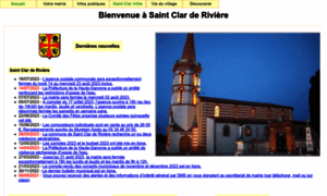 Saintclarderiviere.fr thumbnail