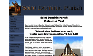 Saintdominicparishoakville.ca thumbnail