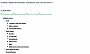 Saintemarieauxmines.fr thumbnail