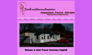 Saintfrancisvet.com thumbnail