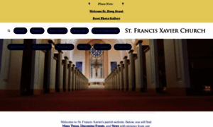 Saintfrancisxavierchurch.com thumbnail