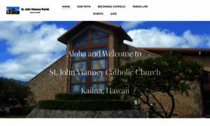 Saintjohnvianneyhawaii.org thumbnail