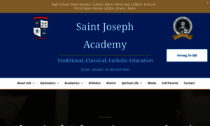 Saintjosephacademy.org thumbnail