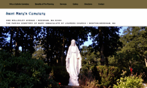 Saintmaryscemetery.org thumbnail