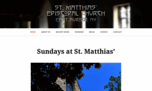Saintmatthiaschurch.org thumbnail