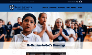 Saintmonicaacademy.org thumbnail