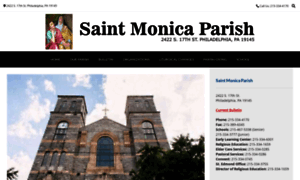 Saintmonicaparish.net thumbnail