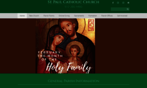 Saintpaulaustin.org thumbnail