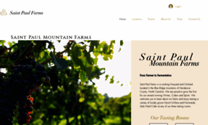 Saintpaulmountainvineyards.com thumbnail