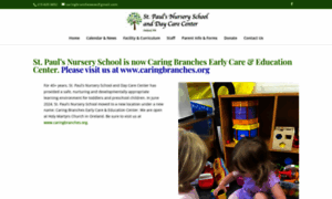 Saintpaulsnurseryschool.org thumbnail