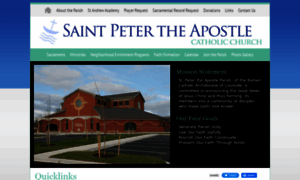 Saintpeterapostle.org thumbnail